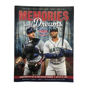 Official 2016 MLB Hall of Fame Induction Program